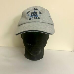 Walt Disney World Gray 1971 Castle Logo Hat – Adjustable Baseball Cap
